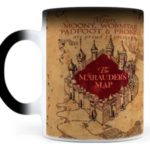 Taza Mágica Mapa Merodeador Harry Potter