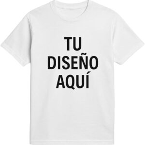 Playera Personalizada tu Diseño Algodon Fresco Ligera Varios Colores Unisex Tallas para Adultos Impresion en DTF Duradero